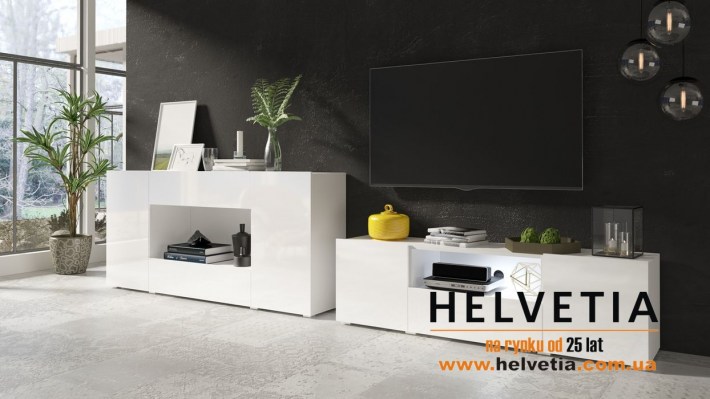 Комплект мебели Delos белый/белый глянец Helvetia